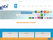 Tablet Screenshot of abi24.pl